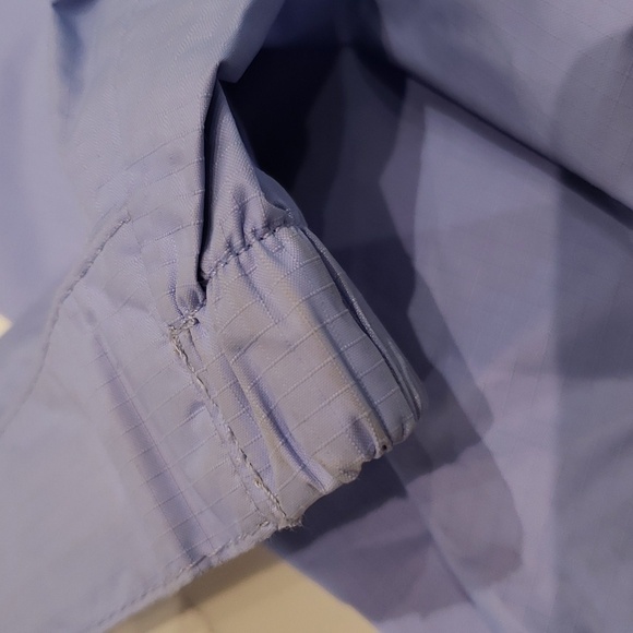 LL Bean Women's Jacket Windbreaker Zip Up Nylon Lilac Size XL Reg O ALB6 - Picture 13 of 16